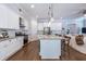Gourmet kitchen with granite countertops, stainless appliances, and hardwood flooring at 1753 Russell Se St, Atlanta, GA 30316