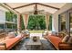 Covered patio with comfortable seating and outdoor living space at 1753 Russell Se St, Atlanta, GA 30316