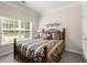 Charming bedroom with a decorative bed, window view, and relaxing atmosphere at 325 Ridge Hill Cir # 3, Marietta, GA 30064