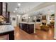 Open concept kitchen and living room with hardwood floors and lots of natural light at 325 Ridge Hill Cir # 3, Marietta, GA 30064
