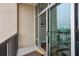 Balcony with seating area and view at 4561 Olde Perimeter Way # 806, Dunwoody, GA 30346