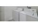 Bright laundry room features side-by-side washer and dryer at 50 Biscayne Nw Dr # 4110, Atlanta, GA 30309
