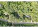 Overhead shot showcasing a property surrounded by a dense canopy of trees, offering seclusion and natural beauty at 5930 Bridle Dr, Cumming, GA 30028