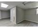 Finished basement with vinyl flooring and bathroom at 5930 Bridle Dr, Cumming, GA 30028