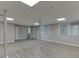 Finished basement with vinyl flooring, recessed lighting and many windows at 5930 Bridle Dr, Cumming, GA 30028