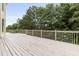 Large back deck offering ample space for outdoor enjoyment and overlooking lush greenery at 1565 Briergate Dr, Duluth, GA 30097