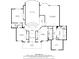 Detailed floor plan showing layout of rooms, bathrooms, and closet space at 1565 Briergate Dr, Duluth, GA 30097