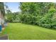 Large, well-maintained backyard with ample space for recreation and gardening at 2720 Birchwood Sw Way, Marietta, GA 30060