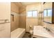 Bathroom featuring tub, toilet, sink with tile and a rack at 3467 Pinehill Dr, Decatur, GA 30032