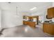 Spacious kitchen featuring granite countertops, an island, plenty of cabinets, and lots of natural light at 4178 Mcever Park Dr, Acworth, GA 30101