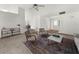 Cozy living room featuring a fireplace and comfortable seating arrangements at 4178 Mcever Park Dr, Acworth, GA 30101