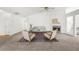 Cozy living room featuring a fireplace and comfortable seating at 4178 Mcever Park Dr, Acworth, GA 30101