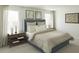Stylish bedroom with a comfy bed, wooden nightstands, and natural light from windows at 507 Regency Trl, Acworth, GA 30102