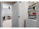 Bright laundry room conveniently located next to a sunny bedroom at 1735 Peachtree Ne St # 316, Atlanta, GA 30309