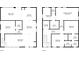 Detailed floor plan showcasing the layout of the home's two floors, including bedrooms, bathrooms, and living areas at 1558 Line St, Decatur, GA 30032