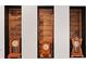 Close-up showcasing recessed shelving with rustic wooden backgrounds and antique clocks, adding character and charm at 1558 Line St, Decatur, GA 30032