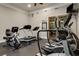 A fitness center features modern exercise equipment for a complete workout experience at 1604 Falcon Ct, Locust Grove, GA 30248