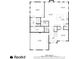 Detailed floor plan showcasing the layout of the first floor of the home at 1604 Falcon Ct, Locust Grove, GA 30248