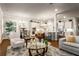 Open-concept living space seamlessly integrates the kitchen, living area, and dining space at 1604 Falcon Ct, Locust Grove, GA 30248