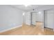 Spacious bedroom featuring an open closet and doorway with hardwood floors at 387 Ralph Mcgill Ne Blvd # K, Atlanta, GA 30312