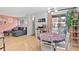 Inviting dining area that flows into the living room and has access to the balcony at 387 Ralph Mcgill Ne Blvd # K, Atlanta, GA 30312