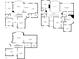 Complete set of floor plans displaying the layout of all levels: basement, first, and second floors at 6260 Sturbridge Ln, Cumming, GA 30040
