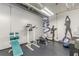 Fully-equipped gym with modern exercise equipment and motivational wall art at 120 Ralph Mcgill Ne Blvd # 1502, Atlanta, GA 30308
