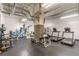 Fitness center featuring weight training equipment, treadmills, and exercise machines at 120 Ralph Mcgill Ne Blvd # 1502, Atlanta, GA 30308