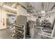 A fully equipped fitness center with weights and exercise equipment, offering residents a convenient way to stay active and healthy at 120 Ralph Mcgill Ne Blvd # 1502, Atlanta, GA 30308