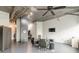 Open living area featuring exposed ductwork, modern furnishings and lots of light at 120 Ralph Mcgill Ne Blvd # 1502, Atlanta, GA 30308