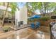 Cozy outdoor patio area with seating and landscaping at 120 Ralph Mcgill Ne Blvd # 1502, Atlanta, GA 30308