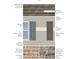 Sample of the home's exterior finishes including roofing, siding, brick, stone, and trim paint at 3443 Hillyard Dr, Dacula, GA 30019