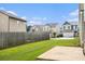 Lush green backyard with a wooden fence, perfect for relaxing and entertaining at 222 Ben Ln, Fairburn, GA 30213