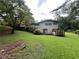 View of a backyard with a small storage shed at 2323 Valleyside Dr, Decatur, GA 30032