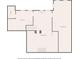Basement floor plan showing rooms and storage at 1366 Allegheny Sw St, Atlanta, GA 30310