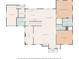 Detailed floor plan of the first floor, illustrating the layout of the living spaces, kitchen, and bedrooms at 1366 Allegheny Sw St, Atlanta, GA 30310