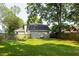 Spacious, well-manicured backyard with wooden fence and mature trees offering ample privacy at 178 Mayson Ne Ave, Atlanta, GA 30307