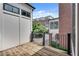 Wooden balcony overlooking a courtyard with views of adjacent brick buildings at 345 Glen Iris Ne Dr # 3, Atlanta, GA 30312