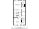 Floorplan of the third level of the home showing room dimensions at 345 Glen Iris Ne Dr # 3, Atlanta, GA 30312