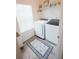 Functional laundry room features modern washer and dryer at 382 Winston Circle Cir, Canton, GA 30114