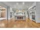 Open-concept kitchen with an island, stainless steel appliances, and a bright, airy atmosphere at 710 Cox Rd, Roswell, GA 30075