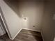 Laundry room features hookups for a washer and dryer at 8 Hazel St, Porterdale, GA 30014