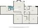 Basement floor plan showing a recreation room, bathroom, and storage space layout at 8255 Habersham Waters Rd, Atlanta, GA 30350