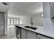 Kitchen featuring stainless steel appliances, stone countertops, and sink at 3650 Ashford Dunwoody Rd, Ne, #923 # 923, Atlanta, GA 30319