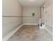 Unfinished basement with ample space and utility connections at 6114 Leverett Dr, Lithonia, GA 30038