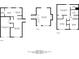 Floor plans of the first, second, and third floors combined into one image at 6114 Leverett Dr, Lithonia, GA 30038