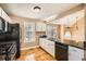 Kitchen featuring stainless steel appliances and hardwood floors at 13 Cliff Ct, Villa Rica, GA 30180