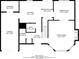 Detailed floor plan showcasing the layout of the home with labeled rooms and dimensions at 5292 Mountain Village Ct, Stone Mountain, GA 30083