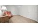 Finished basement featuring neutral carpet and trim, offering flexible space at 120 Forest Breeze Cv, Alpharetta, GA 30022
