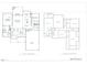 Detailed floor plan showcasing the layout of this home's first and second floor, as well as its dimensions at 133 West Lake Blvd, Carrollton, GA 30116